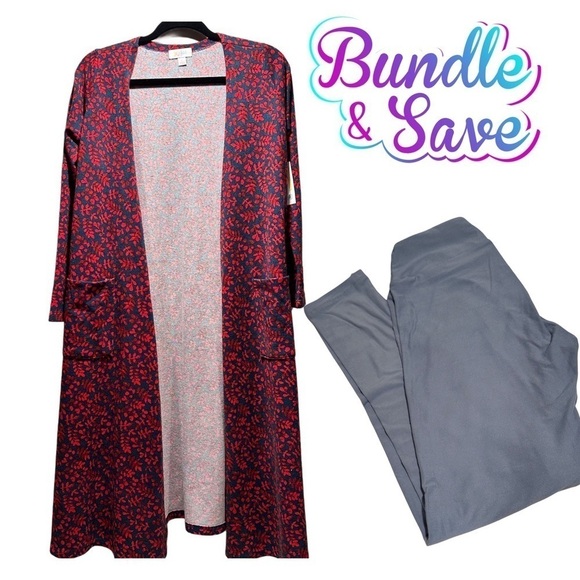 NWOT LulaRoe OS Soft Leggings One Size Heathered Leaf Green 2-10 Small-Large - Picture 10 of 11